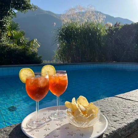 Casa Medusa - Con Piscina, A 2 Minuti Dalla Stazione Verscio Exterior photo