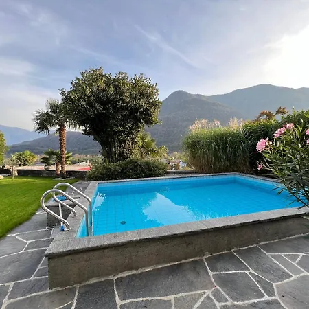 Casa Medusa - Con Piscina, A 2 Minuti Dalla Stazione Verscio Exterior photo