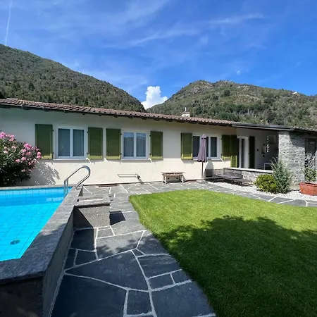 Casa Medusa - Con Piscina, A 2 Minuti Dalla Stazione Verscio Exterior photo